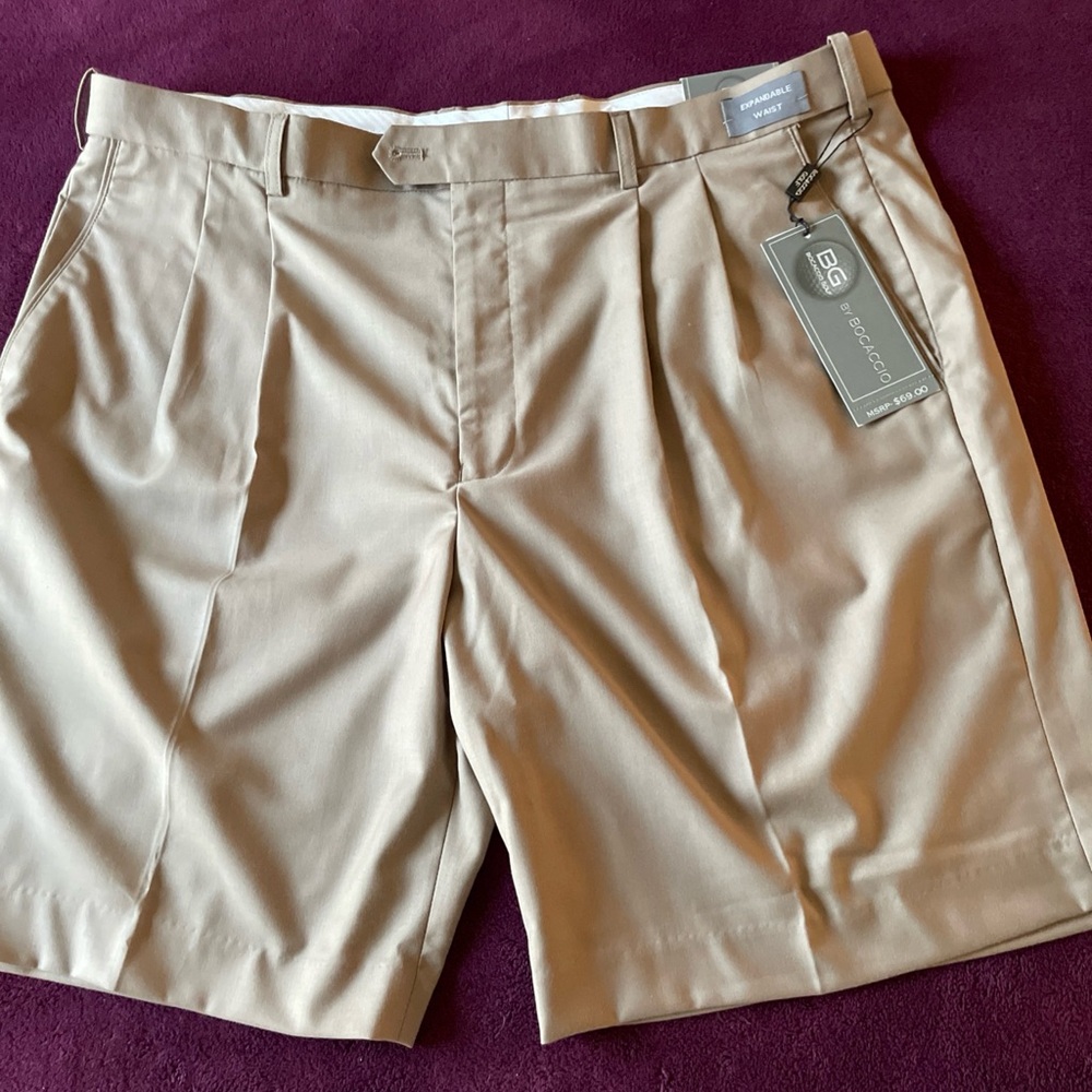 Classic Tan Men's Athletic Shorts